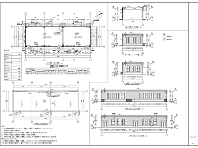 现代其他建筑 锅炉房建筑图 施工图