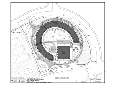 现代办公楼建筑 街道办综合大楼 施工图