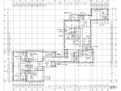 现代酒店建筑 酒店俱乐部建筑施 施工图