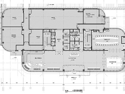 新中式现代整体办公空间 8000㎡办公室 办公 施工图