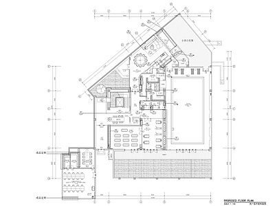 现代会所 健身休闲 高端社区会所 施工图