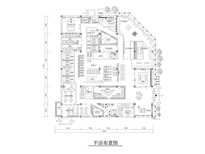 新中式茶馆 1560㎡ 茶室茶楼茶馆 茶文化会所 施工图