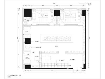 现代珠宝店 黄金首饰店 珠宝玉器店 施工图