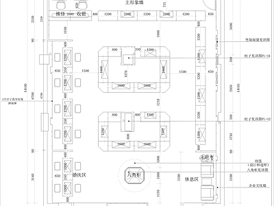 现代新中式珠宝店 黄金首饰店 珠宝玉器店 施工图