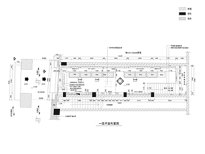 现代珠宝店 珠宝玉器店 黄金首饰店 施工图