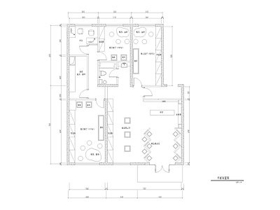 新中式珠宝店 玉器珠宝店 黄金首饰专卖 施工图