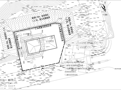 其他结构设计 基坑围护 格宾石笼重力式挡 边坡支护设计 施工图