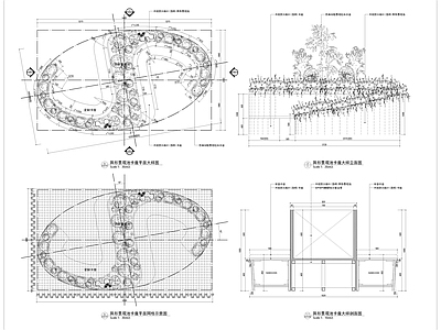 现代家具节点详图 卡座节点 隔断节点 施工图