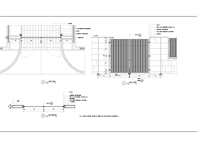 景观节点 铁艺门 施工图