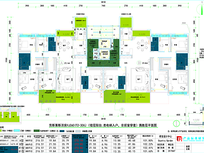 现代住宅楼建筑 劳斯莱斯错层别墅 280㎡ 施工图