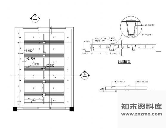 图块/节点小会议室吊顶详图