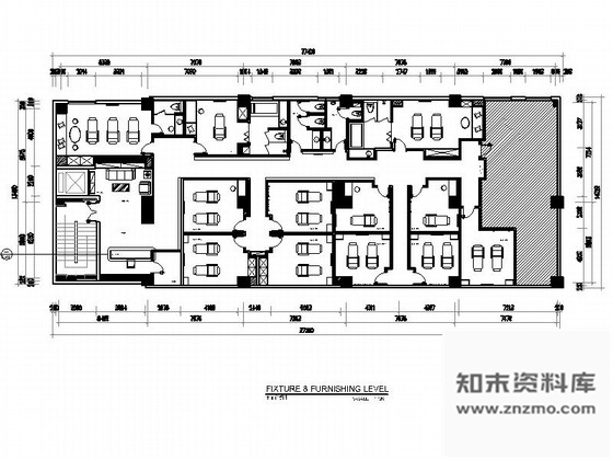 施工图四川高端理疗康复spa连锁店室内装修图含效果