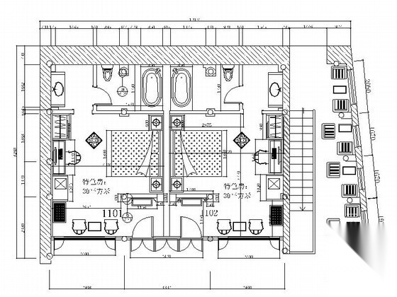 [云南]丽江某古建客栈特色房装修图