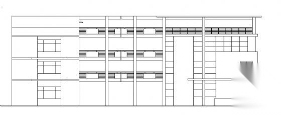 某物流公司办公楼宿舍楼建筑施工图