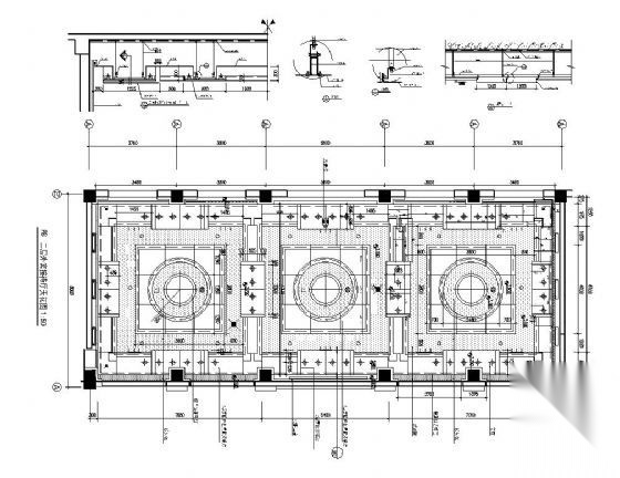外宾接待室吊顶详图