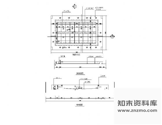 图块/节点候梯厅吊顶详图