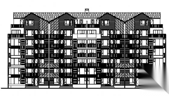 宁波某家园小区规划及建筑方案图