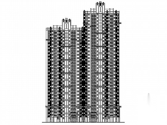 [福建]高层住宅小区规划设计施工图（含290余页图纸&nbs...