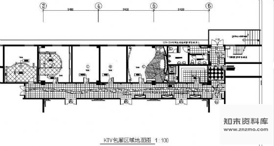 施工图KTV包房装修设计图