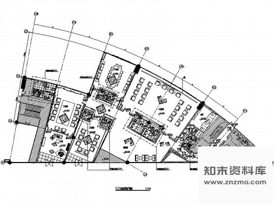 施工图上海铁路主站高级现代风格贵宾室室内装修施工图