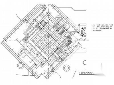 某旱喷广场景观规划设计施工图