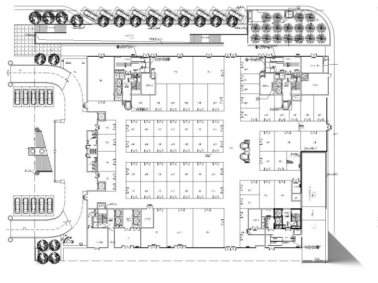 [重庆]某五星级大酒店全套装饰工程图（附效果图+物料表...