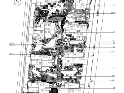 [浙江]杭州吴山公寓居住区景观CAD施工图