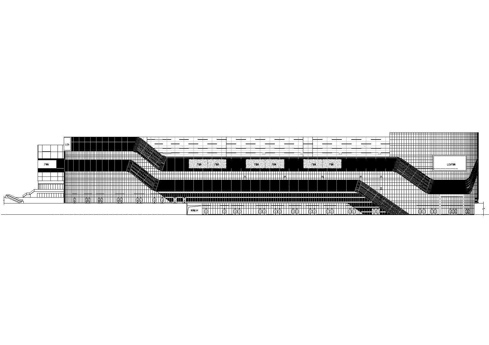 四川 泸州佳乐世纪城购物中心​建筑施工图