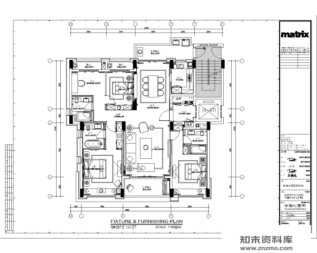 矩阵纵横Matrix-深圳前海时代B户型样板房 精装全套CAD施工图+官方摄影