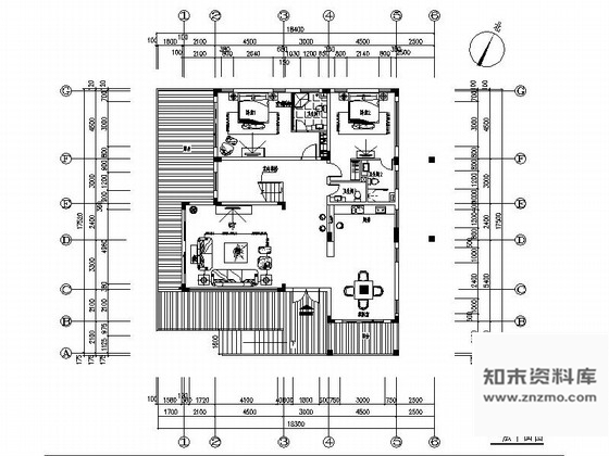 施工图三亚简欧浪漫两层别墅样板房施工图