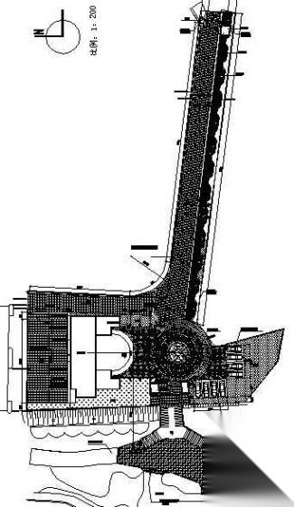 某市人民公园景观施工图全套