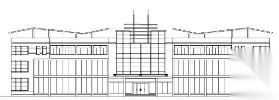 某三层办公楼建筑施工图