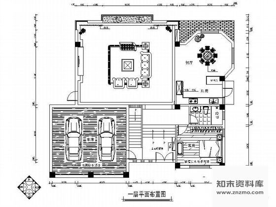 施工图厦门三层别墅装修图