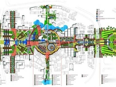 万州市民广场景观方案