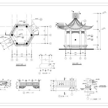 亭子设计施工图