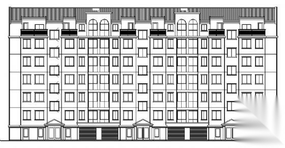 某六层单元住宅楼建筑施工图