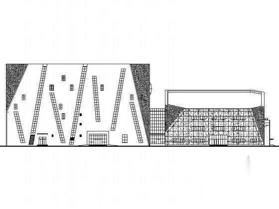 [江西]某七层展示馆建筑施工图（含效果图）