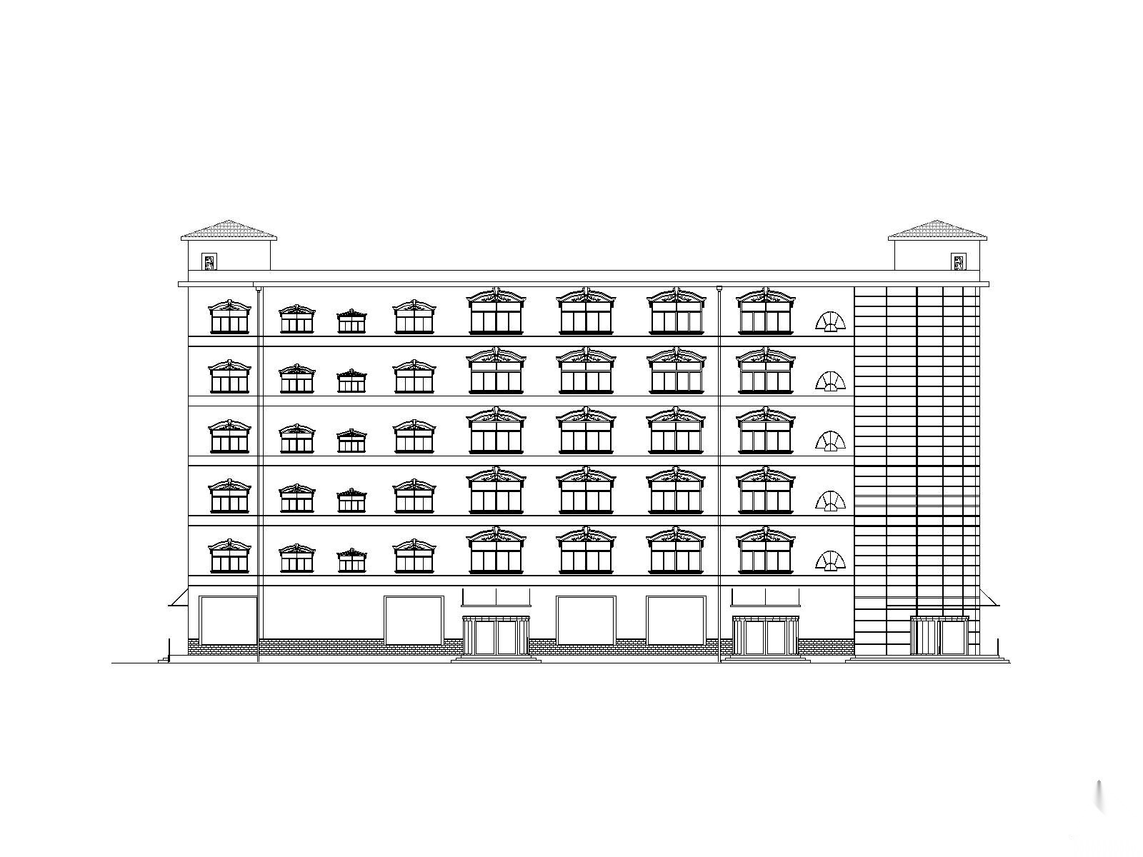 [毕业设计]南昌某六层商务楼建筑结构施工图(含计算书)