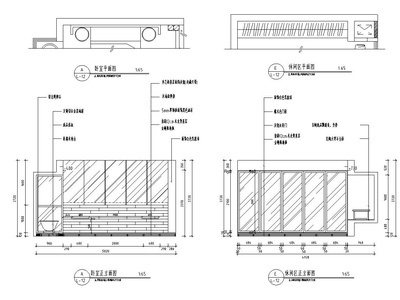 北欧工业风平层住宅-三室两厅装修施工图