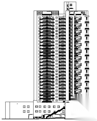 [广安市]某医药采购公司旧房改造工程建筑施工图