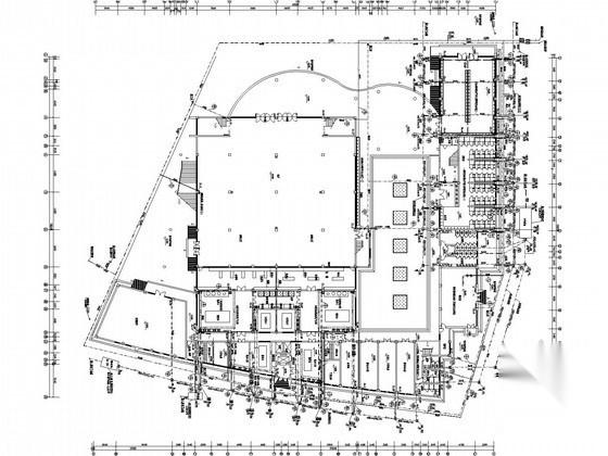 [北京]学校3层食堂及浴室给排水施工图纸