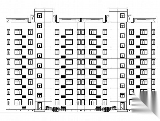 驻马店 某宜居经济适用房小区 4号 10号楼 建筑施工