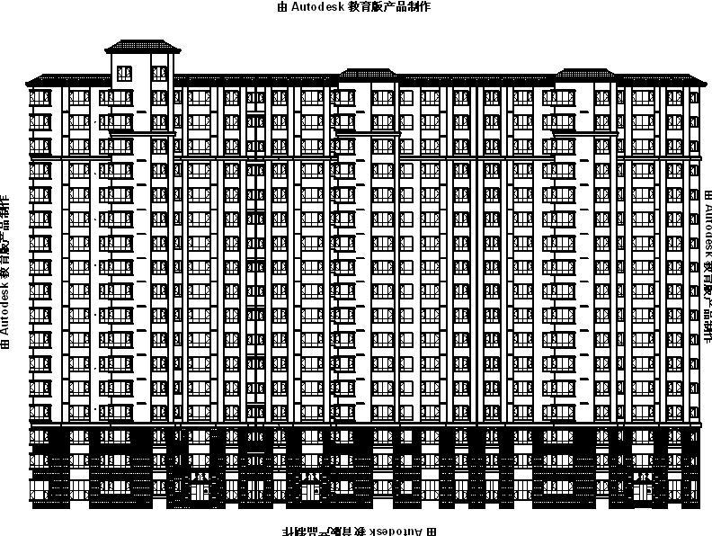 [深圳]高层框架剪力墙结构住宅小区建筑施工图