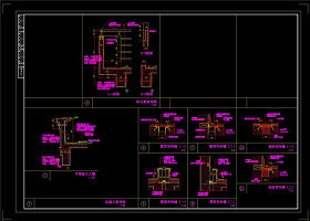 变形缝CAD节点详图