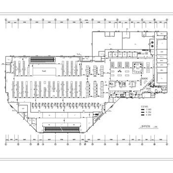 大型超市|CAD施工图