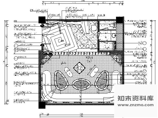 施工图夜总会VIP包间施工图Ⅴ