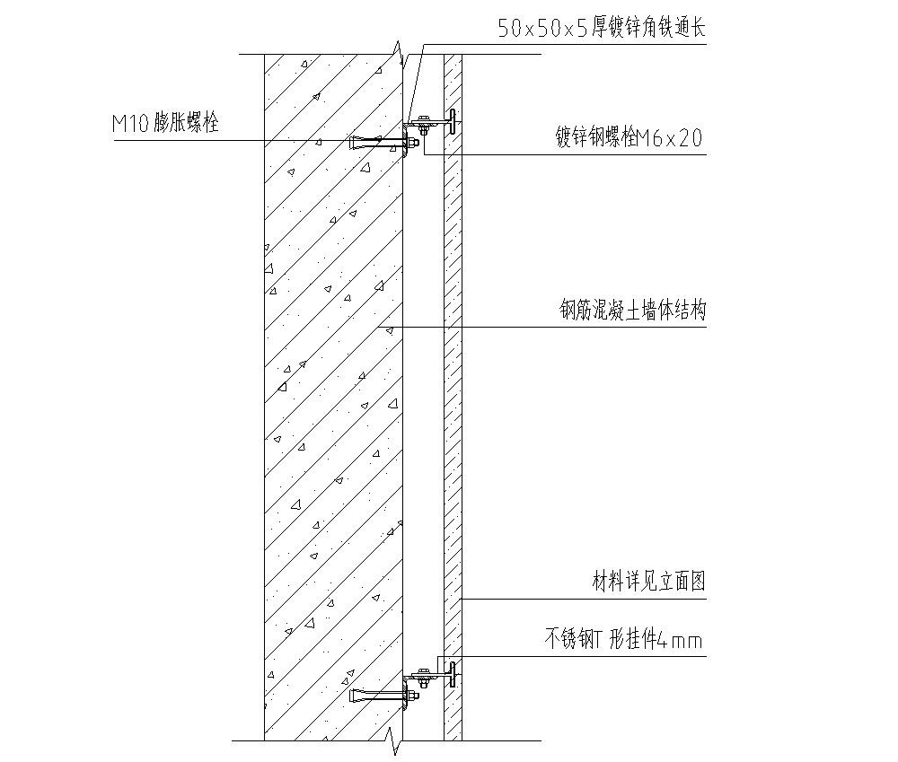 园建标准构造图集|干挂石材 局部景观