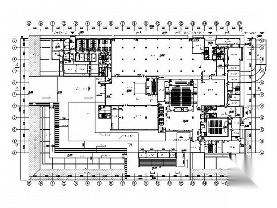 某省七层档案馆建筑方案图