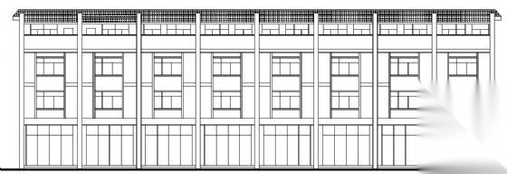 某四层商铺建筑扩初图