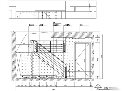 [江苏]160㎡复式加跃层公寓施工图设计 别墅